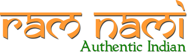 Logo of Ram Nami Trading Co. with 'Authentic Indian' text on a white background